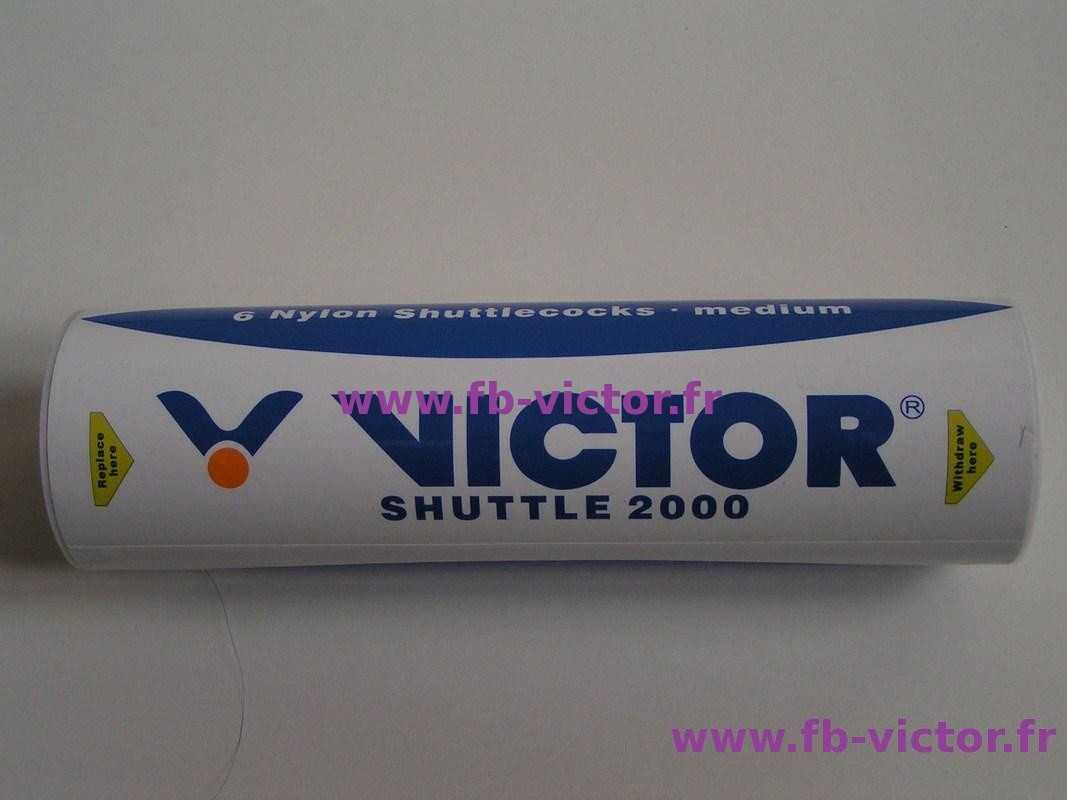 TUBE VOLANTS BADMINTON VICTOR NYLON PVC