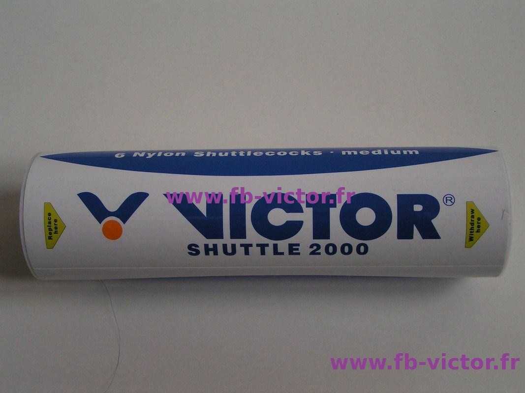 TUBE VOLANTS BADMINTON VICTOR NYLON PVC