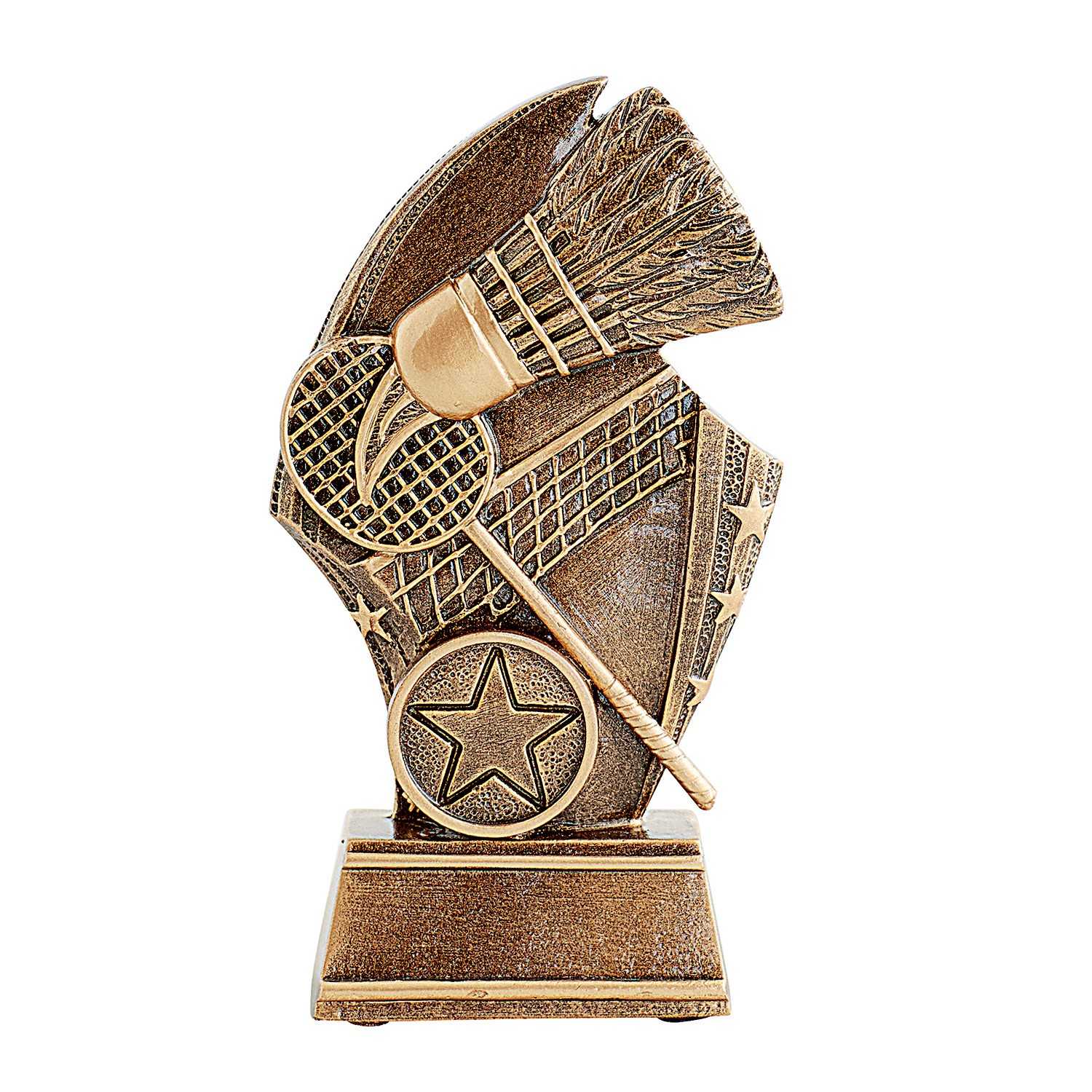 TROPHEE RESINE " RAQUETTE / VOLANT "