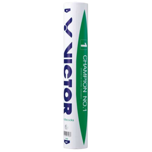 TUBE VOLANTS BADMINTON PLUMES VICTOR CHAMPION N°1