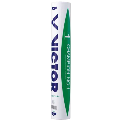 TUBE VOLANTS BADMINTON PLUMES VICTOR CHAMPION N°1
