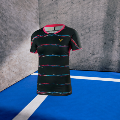 VICTOR TEE SHIRT FEMME GAMES BLACK 6669